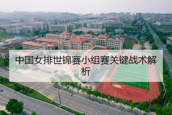 中国女排世锦赛小组赛关键战术解析